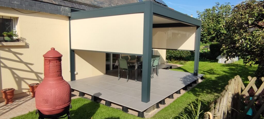 pergola bioclimatique lécousse