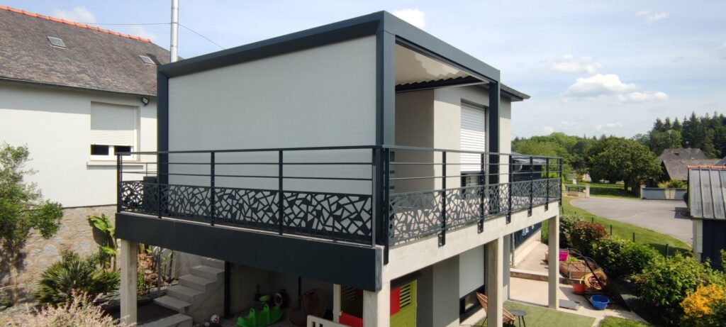Pergola sur balcon