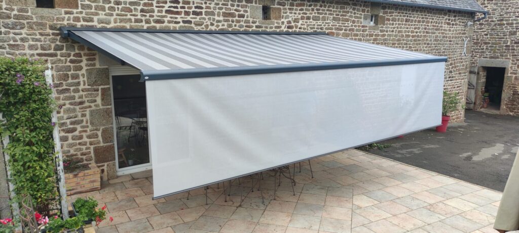 Lambrequin vue extérieur