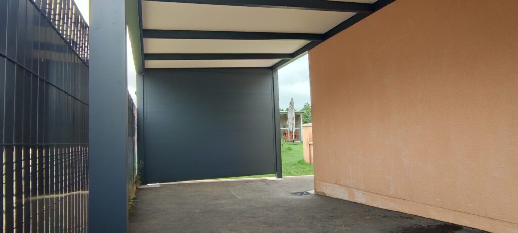 Carport monopente