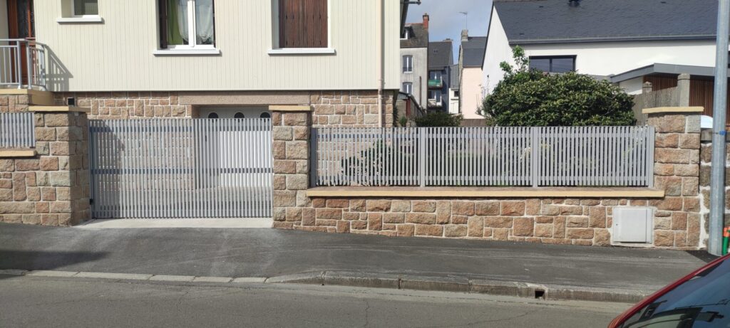 Portail, clôture et garde corps aluminium