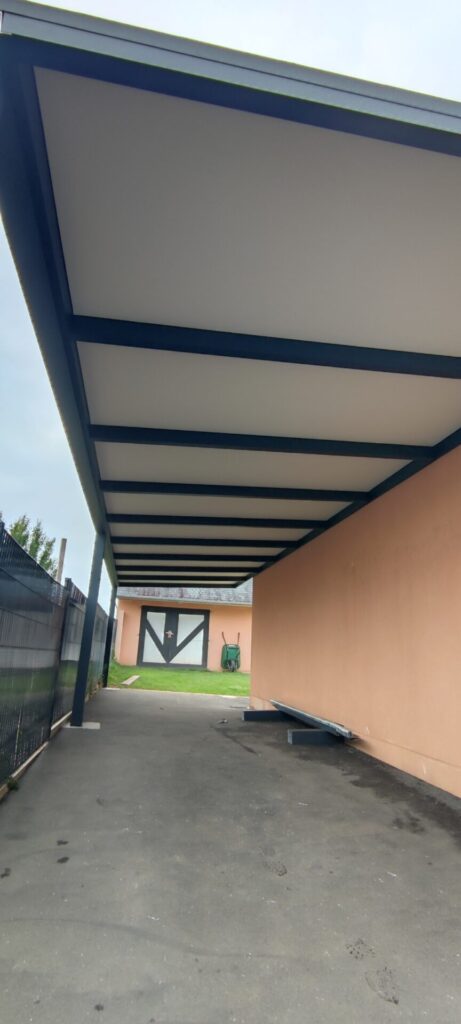 Carport monopente